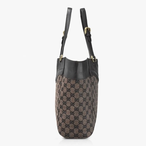 Gucci Monogram Canvas Tote Bag Authentic - Picture 2 of 8